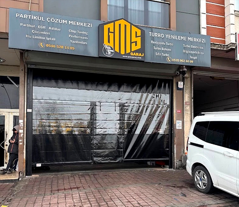 İstanbul fabrika ve depo yüksek hızlı PVC branda kapı imalatı ve montaj servisi